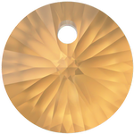 Dreamtime Crystal DC 6428 Rivoli Pendant Dark Orange 6mm