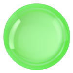 Dreamtime Crystal DC 2080 Flat Back Pearl Cabochon Crystal Electric Green Ignite SS20