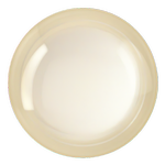 Dreamtime Crystal DC 2080 Flat Back Pearl Cabochon Crystal Linen SS34