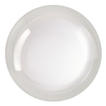 Dreamtime Crystal DC 2080 Flat Back Pearl Cabochon Crystal Electric White Ignite SS34