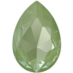 Dreamtime Crystal DC 4327 Large Pear Shaped Fancy Stone Crystal Paradise Green Lux 30x20mm