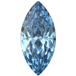 Dreamtime Crystal DC 4210 Marquise Fancy Stone Aqua 15x7mm