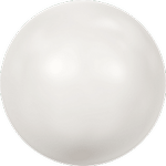 Dreamtime Crystal DC 5810 Round Pearl Bead White 2mm