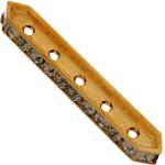 Dreamtime Crystal DC 77730 Rondelle Spacer Bars 5 Hole Greige/Gold