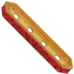 Dreamtime Crystal DC 77725 Rondelle Spacer Bars 4 Hole Ruby/Gold