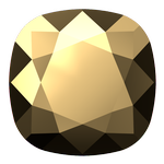 Dreamtime Crystal DC 4470 Cushion Cut Square Fancy Stone Crystal Aurum 12mm