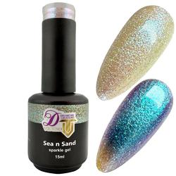 Tino Vo Sparkle Gel Polish, Sea n Sand