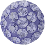 Swarovski 86601 Cabochon Pavé Tanzanite 6mm