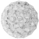 Dreamtime Crystal 86601 Cabochon Pavé Crystal on White 10mm