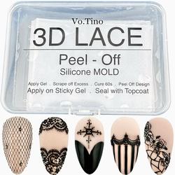 Tino Vo 3D Lace Peel Off Silicone Mold