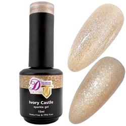 Tino Vo Sparkle Gel Polish, Ivory Castle