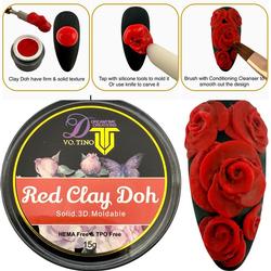 Tino Vo Clay Doh, Red, 15g