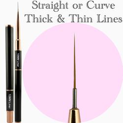 Tino Vo Nail Art Brush, 10mm Liner Brush