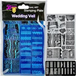 Tino Vo Wedding Veil Stamping Plate