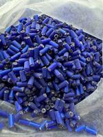 TOHO™ Blue Bugle Beads 3mm