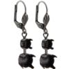 Empty Jewelry Earrings Setting for Dreamtime Crystal 1088 ss39 & ss29. Pair.