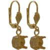 Empty Jewelry Earrings Setting for Dreamtime Crystal 1088 SS47. Pair.