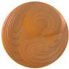 German Round Glass Cabochon Swirl 18mm Crystal Matte/Summer Blush
