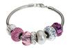 Swarovski 180000 BeCharmed Bracelet for Pave Beads 190mm Silver