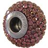 Swarovski 180101 BeCharmed Pave Beads 14mm Lilac Shadow