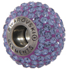 Swarovski 180101 BeCharmed Pave Beads 14mm Tanzanite