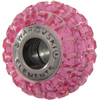 Swarovski 180201 BeCharmed Pave Beads 14mm Rose