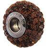 Swarovski 180201 BeCharmed Pave Beads 14mm Smoked Topaz
