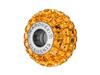 Swarovski 180201 BeCharmed Pave Beads 14mm Topaz
