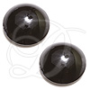 Swarovski 2080/4 Hotfix Pearl Cabochon Jet SS10