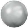 Swarovski 2080/4 Hotfix Pearl Cabochon Crystal Light Chrome SS10