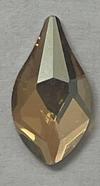 Bling! 2205 Flame Flatback Honey 8x5 mm