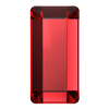 Swarovski 2510 Baguette Light Siam 3.7x1.9mm