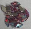 Swarovski 2797 Leaf Crystals Light Siam Shimmer 8mm x 4mm