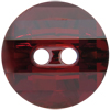Dreamtime Crystal 3016 Potato Chip Button Crystal Red Magma 12mm