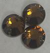 Swarovski 3204 Round Sew-on Smoked Topaz 8mm