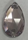 Swarovski 3230 Drop Sew-on Light Amethyst 18x10.5mm