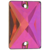 Dreamtime Crystal 3250 Rectangle Sew-on Crystal Vitrail Medium 25x18mm
