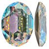 Swarovski 4127 Large Oval Fancy Stone Crystal Shimmer 39x28mm