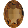 Swarovski 4127 Large Oval Fancy Stone Light Colorado Topaz 30x22mm