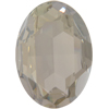 Swarovski 4127 Large Oval Fancy Stone Crystal Silver Shade 30x22mm