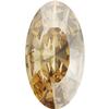 Swarovski 4162 Elongated Oval Fancy Stone Crystal Golden Shadow 10x5.5mm