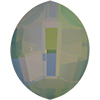 Dreamtime Crystal 4224 Pure Leaf Fancy Stone White Opal Celadon 14x11mm