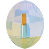 Dreamtime Crystal 4224 Pure Leaf Fancy Stone White Opal Glacier Blue 14x11mm