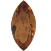 Dreamtime Crystal DC 4228 Navette Fancy Stone Light Smoked Topaz 6x3mm