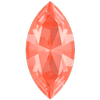 Swarovski 4228 Navette Fancy Stone Crystal Orange Ignite10x5mm