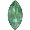 Swarovski 4228 Xilion Navette Fancy Stone Crystal Silky Sage DeLite 10x5mm