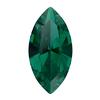 Swarovski 4228 Xilion Navette Fancy Stone Emerald Ignite 6x3mm