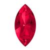 Swarovski 4228 Navette Fancy Stone Scarlet 15x7mm