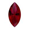 Swarovski 4228 Xilion Navette Fancy Stone Scarlet Ignite 10x5mm