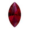 Swarovski 4228 Xilion Navette Fancy Stone Scarlet Ignite 6x3mm